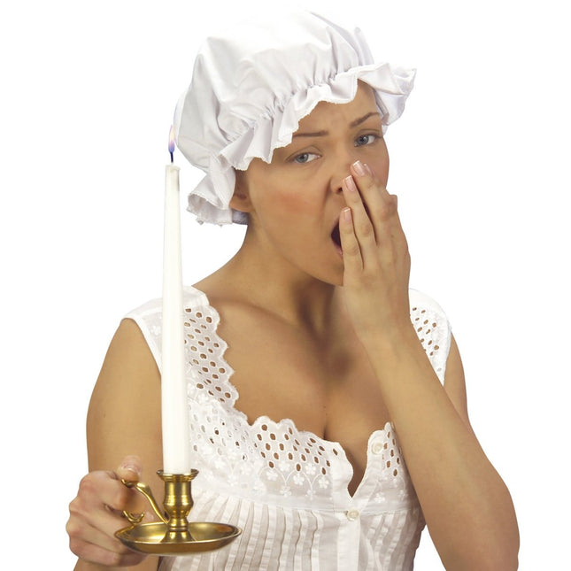 Witte Muts Dames van Widmann koop je bij Partywinkel