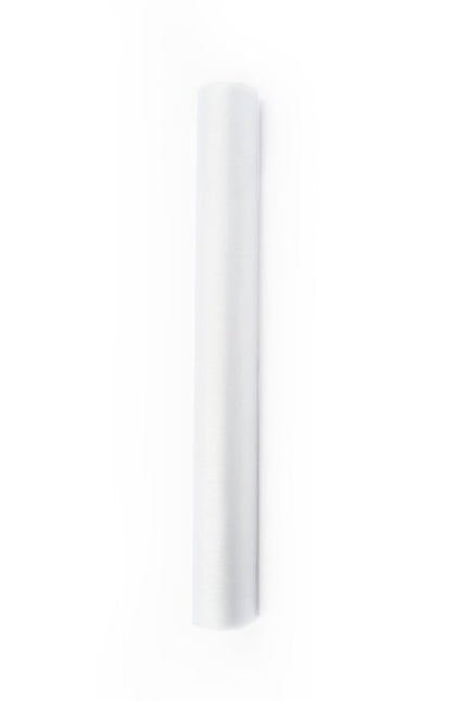 Witte Organza Stof 36cm 9m van Partydeco koop je bij Partywinkel