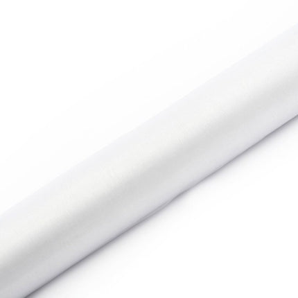 Witte Organza Stof 36cm 9m van Partydeco koop je bij Partywinkel