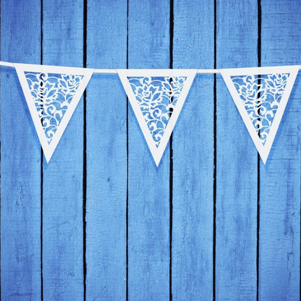 Witte Slingers Doorzichtig 3m van Partydeco koop je bij Partywinkel