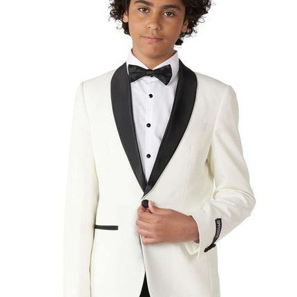 Witte Smoking Jongen Tiener OppoSuits van OppoSuits koop je bij Partywinkel