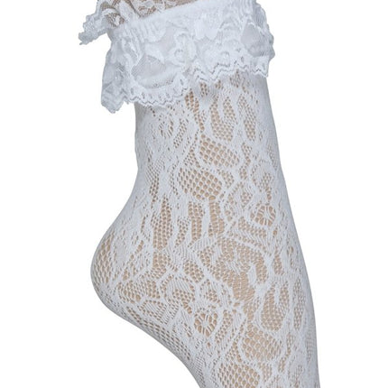 Witte Sokken Kant 2st van Fiestas Guirca koop je bij Partywinkel