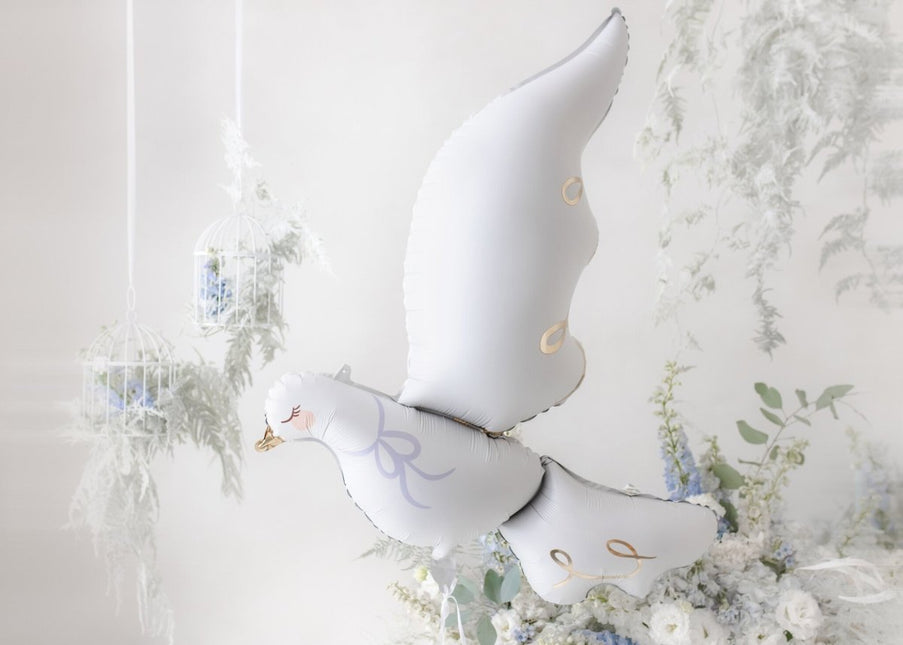 Witte Tafeldecoratie Vogelkooi 24cm van Partydeco koop je bij Partywinkel