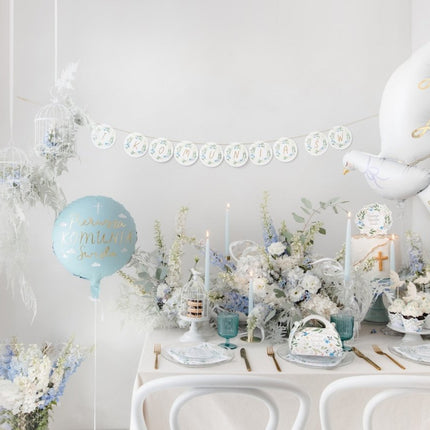 Witte Tafeldecoratie Vogelkooi 24cm van Partydeco koop je bij Partywinkel