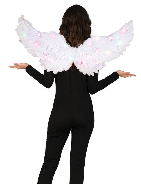 Witte Vleugels 80cm van Fiestas Guirca koop je bij Partywinkel