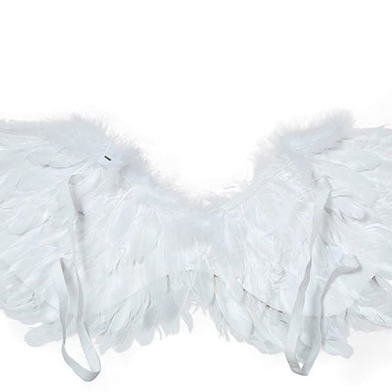 Witte Vleugels 80cm van Fiestas Guirca koop je bij Partywinkel