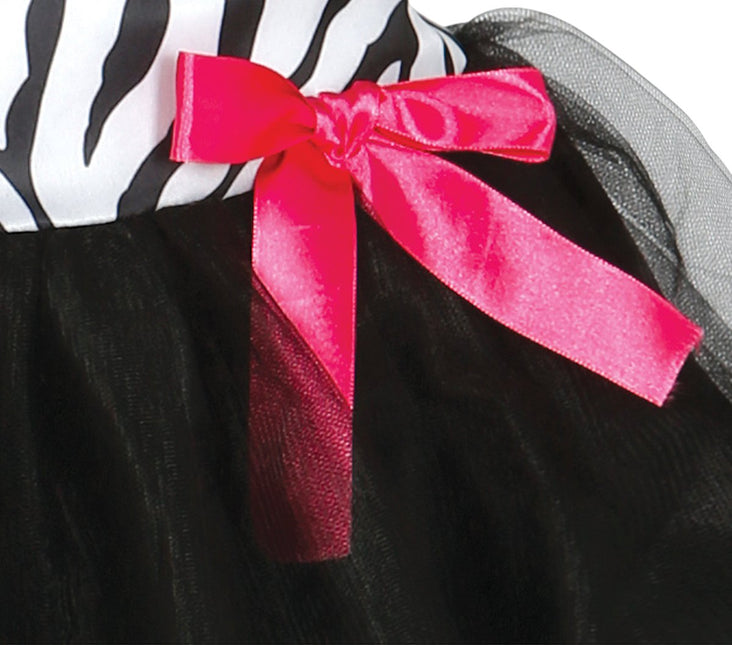 Zebra jurkje meisje van Fiestas Guirca koop je bij Partywinkel