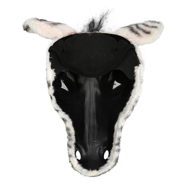 Zebra Masker van Boland koop je bij Partywinkel