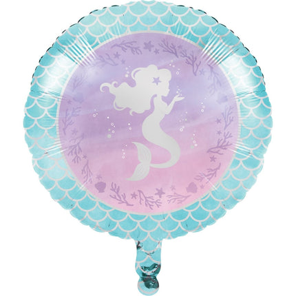 Zeemeermin Helium Ballon Leeg 45cm van Creative Converting koop je bij Partywinkel