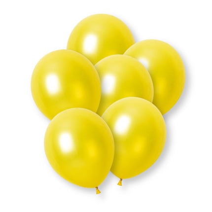 Gele Parelballonnen 30cm 8st