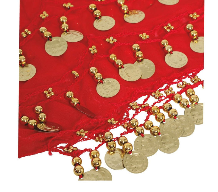 Zigeuner Doek Rood van Fiestas Guirca koop je bij Partywinkel