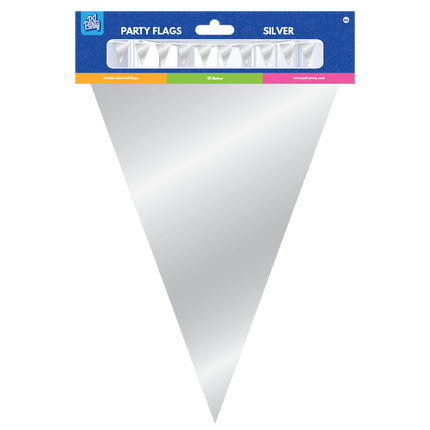 Zilver Slinger Metallic 10m van Paper Dreams koop je bij Partywinkel