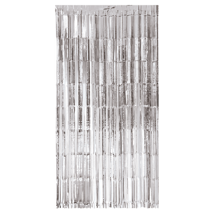 Zilveren Deurgordijn 2m van Paper Dreams koop je bij Partywinkel