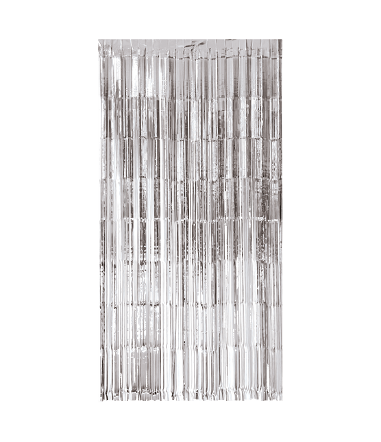 Zilveren Deurgordijn 2m van Paper Dreams koop je bij Partywinkel