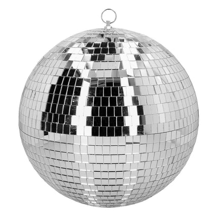 Zilveren Discobal Xl 40cm van Boland koop je bij Partywinkel