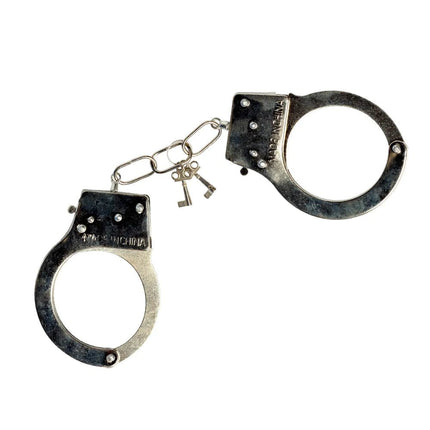 Zilveren Handboeien van Boland koop je bij Partywinkel