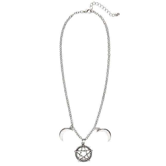 Zilveren Ketting Esoterische van Widmann koop je bij Partywinkel