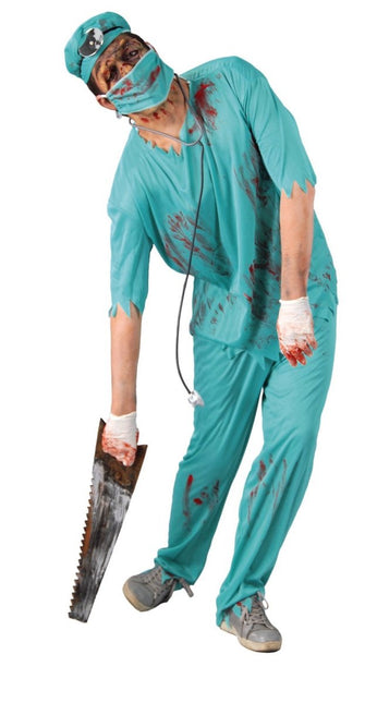Zombie Halloween Kostuum Heren Chirurg van Fiestas Guirca koop je bij Partywinkel