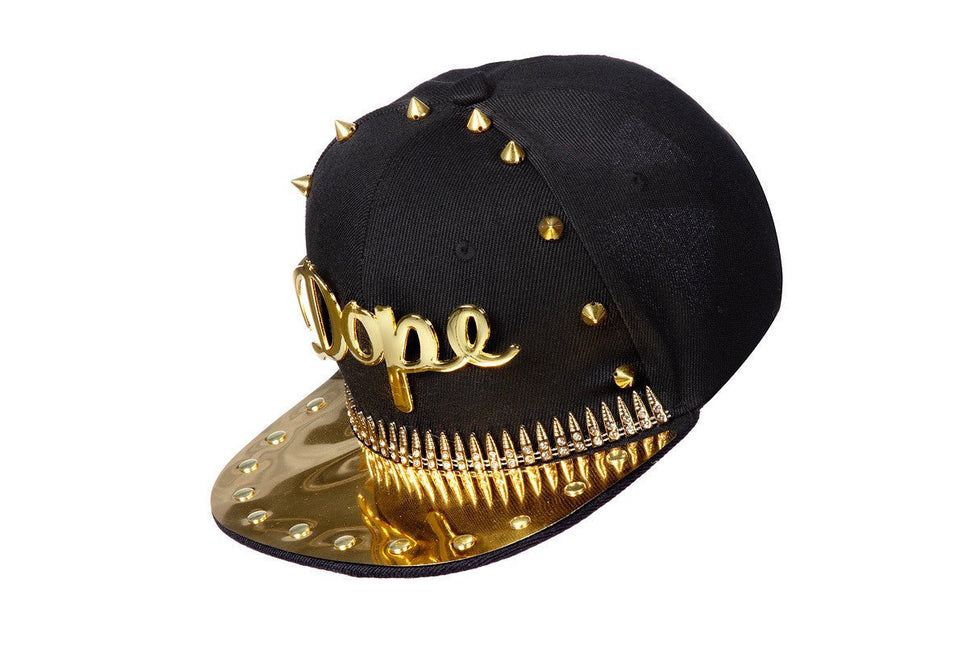 Zwart Gouden Pet Dope van Wilbers & Wilbers koop je bij Partywinkel