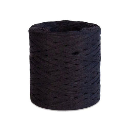 Zwart Lint Papier 200m van Haza Witbaard koop je bij Partywinkel