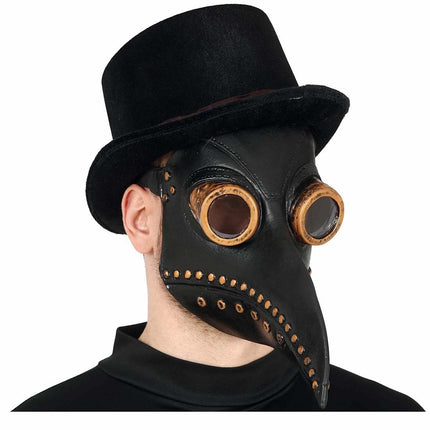 Zwart Masker Pest van Fiestas Guirca koop je bij Partywinkel