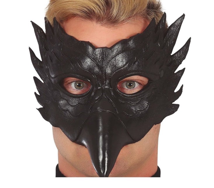 Zwart Oogmasker Uil van Fiestas Guirca koop je bij Partywinkel