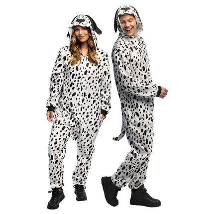 Zwart Witte Kostuum Dalmatiër van Boland koop je bij Partywinkel
