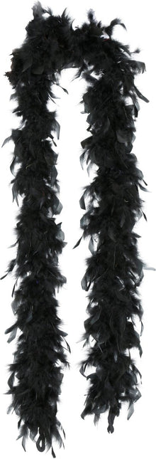 Zwarte Boa Veren 80gr van Fiestas Guirca koop je bij Partywinkel