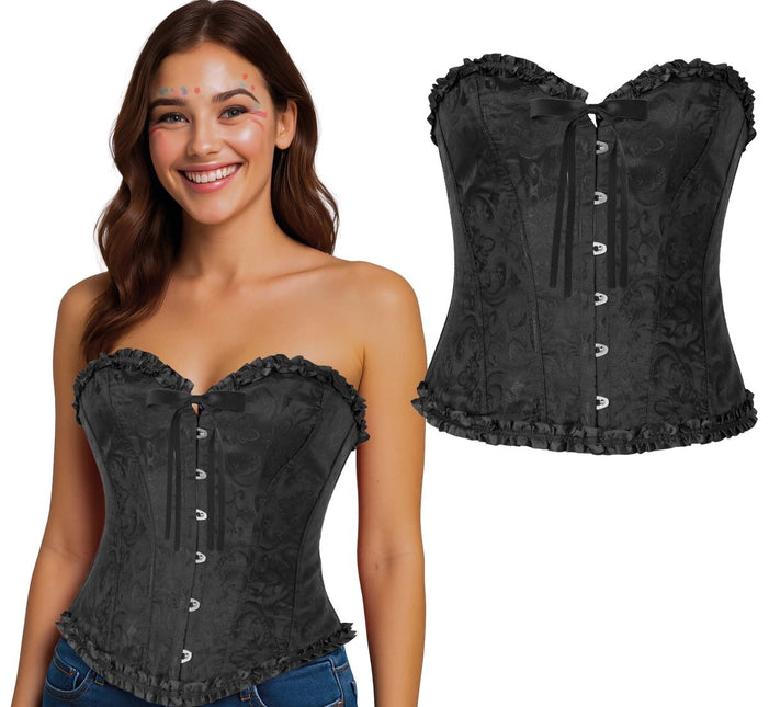Zwarte Corset van Fiestas Guirca koop je bij Partywinkel