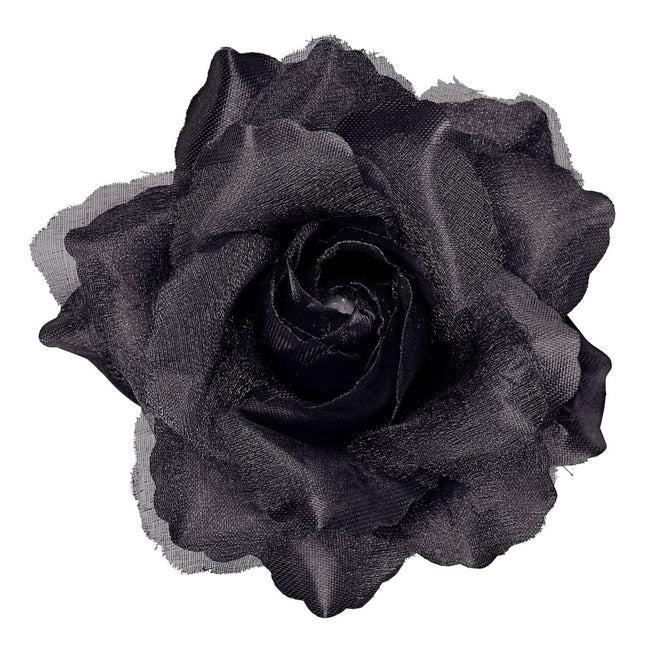 Zwarte Haarbloem van Widmann koop je bij Partywinkel