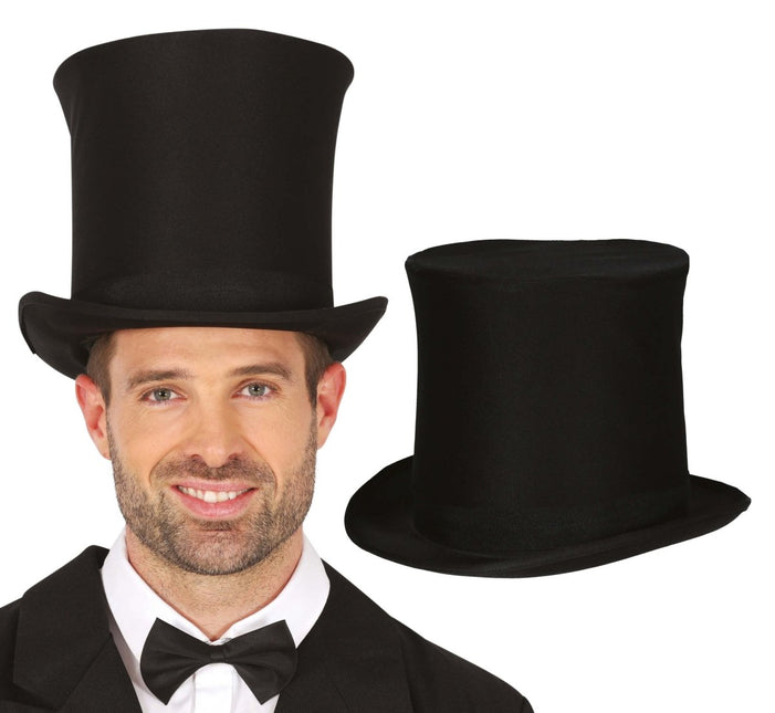Zwarte Hoge Hoed 21cm van Fiestas Guirca koop je bij Partywinkel