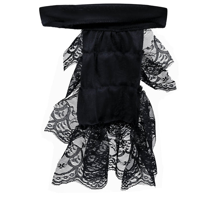 Zwarte Kraag Kant van Fiestas Guirca koop je bij Partywinkel