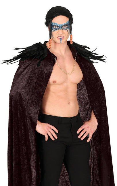 Zwarte Kraag Veren van Fiestas Guirca koop je bij Partywinkel