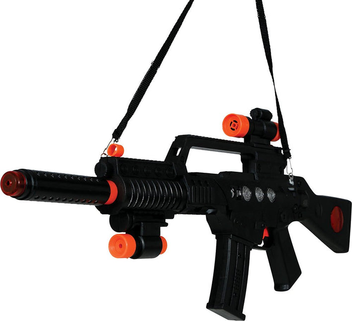 Zwarte Nep Pistool 70cm van Fiestas Guirca koop je bij Partywinkel