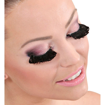 Zwarte Nep Wimpers Kant van Widmann koop je bij Partywinkel