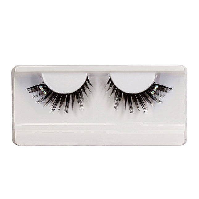 Zwarte Nep Wimpers Steentjes van Widmann koop je bij Partywinkel