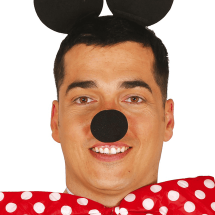 Zwarte Neus 5cm van Fiestas Guirca koop je bij Partywinkel