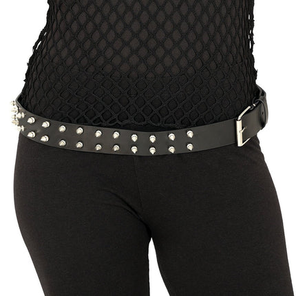 Zwarte Riem Stud 1,3m van Fiestas Guirca koop je bij Partywinkel