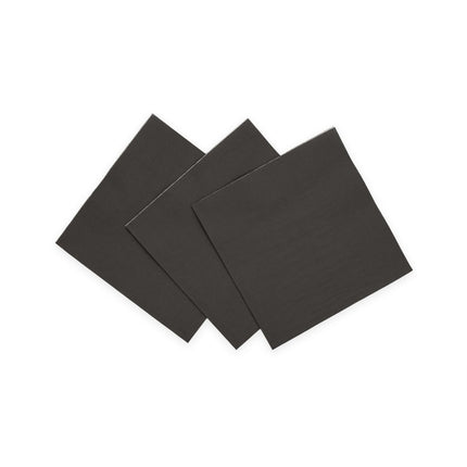 Zwarte Servetten 3 Laags 24m 20st van WeFiesta koop je bij Partywinkel