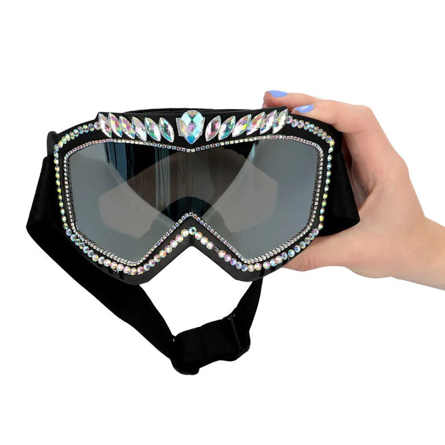 Zwarte Skibril Galaxy van Boland koop je bij Partywinkel