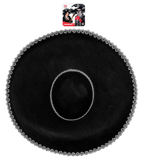Zwarte Sombrero van Widmann koop je bij Partywinkel