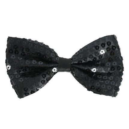 Zwarte Strik Pailletten van Fiestas Guirca koop je bij Partywinkel