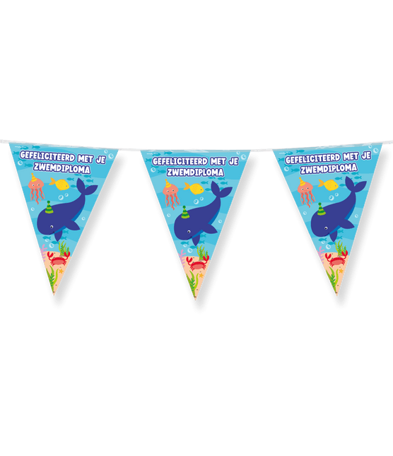 Zwemdiploma Slinger 10m van Paper Dreams koop je bij Partywinkel